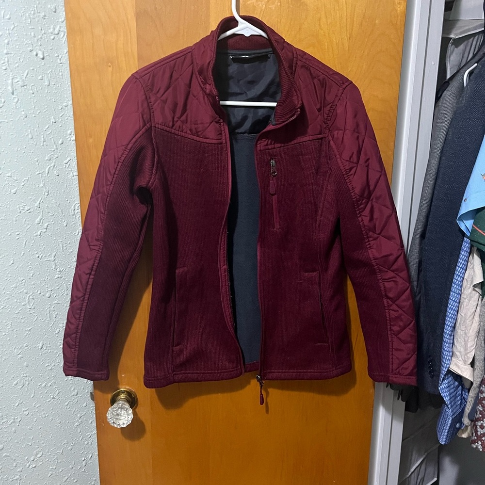 Swiss Tech Women's Deep Red Ski Jacket